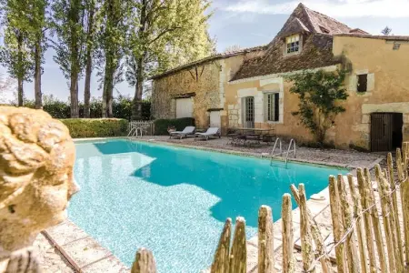 Manoir de la Baronie 21P, Manoir à Sourzac avec piscine privée : photo 14