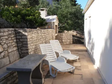 Maison Bernardi à Lumbarda, superbe vue sur la mer : photo 8