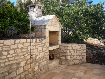 Maison Bernardi à Lumbarda, superbe vue sur la mer : photo 9