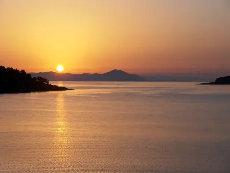 Maison Bernardi à Lumbarda, superbe vue sur la mer : photo 11