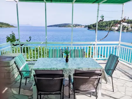 Maison Bernardi à Lumbarda, superbe vue sur la mer : photo 22