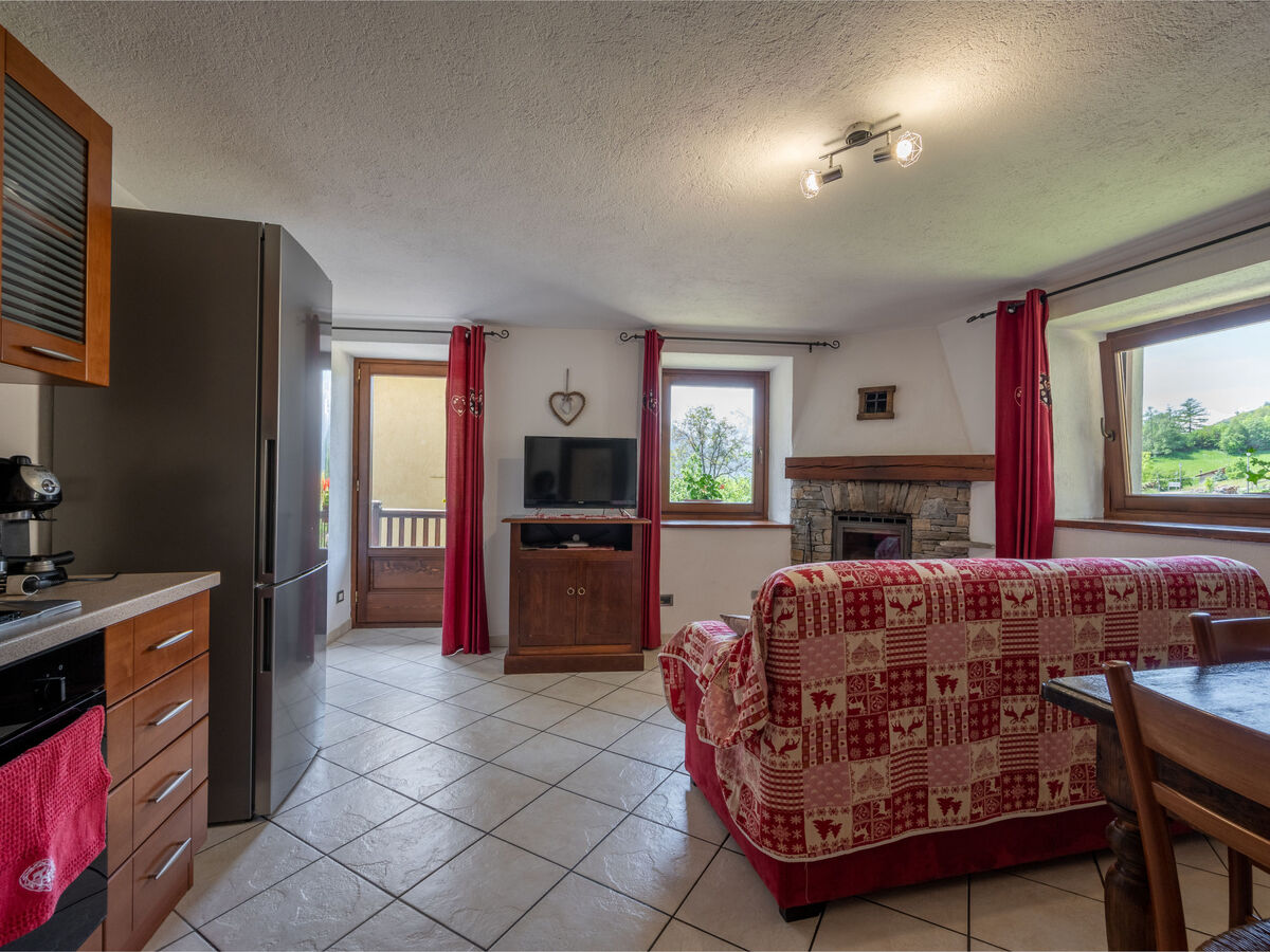 Appartement rustique à Ville sur Sarre, vue panoramique montagne - Photo 6