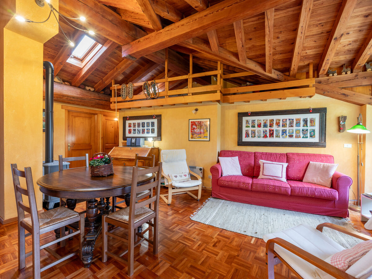 Chalet Chez Les Roset, Arvier : 80 m² vue montagne - Photo 7