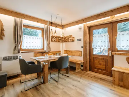 Appartement avec jardin et vue panoramique à Campestrin di Fassa : photo 2