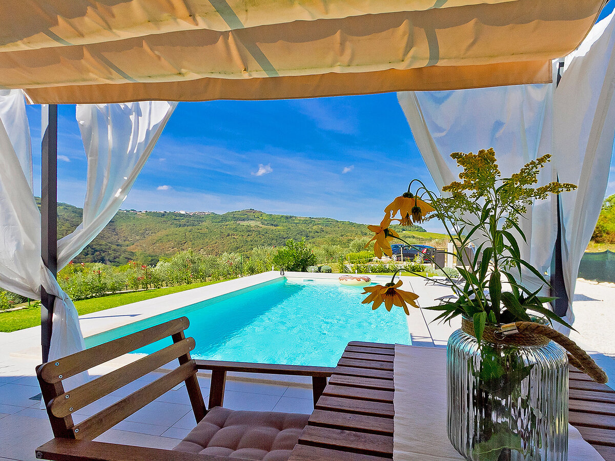 Maison Ravan avec piscine privée à Motovun - Photo 1