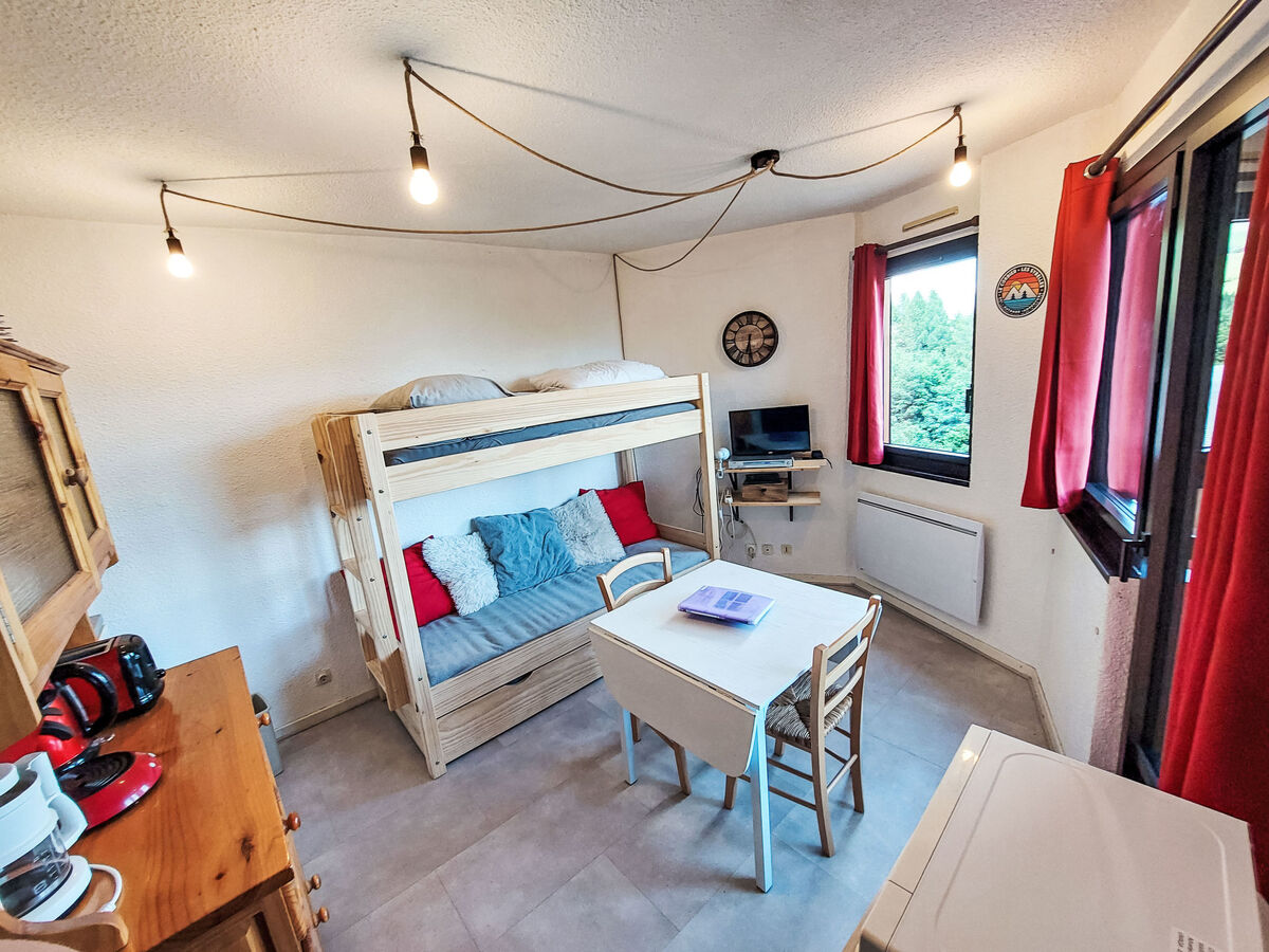 Studio Ariane 20 m² avec vue montagne au Corbier - Photo 1