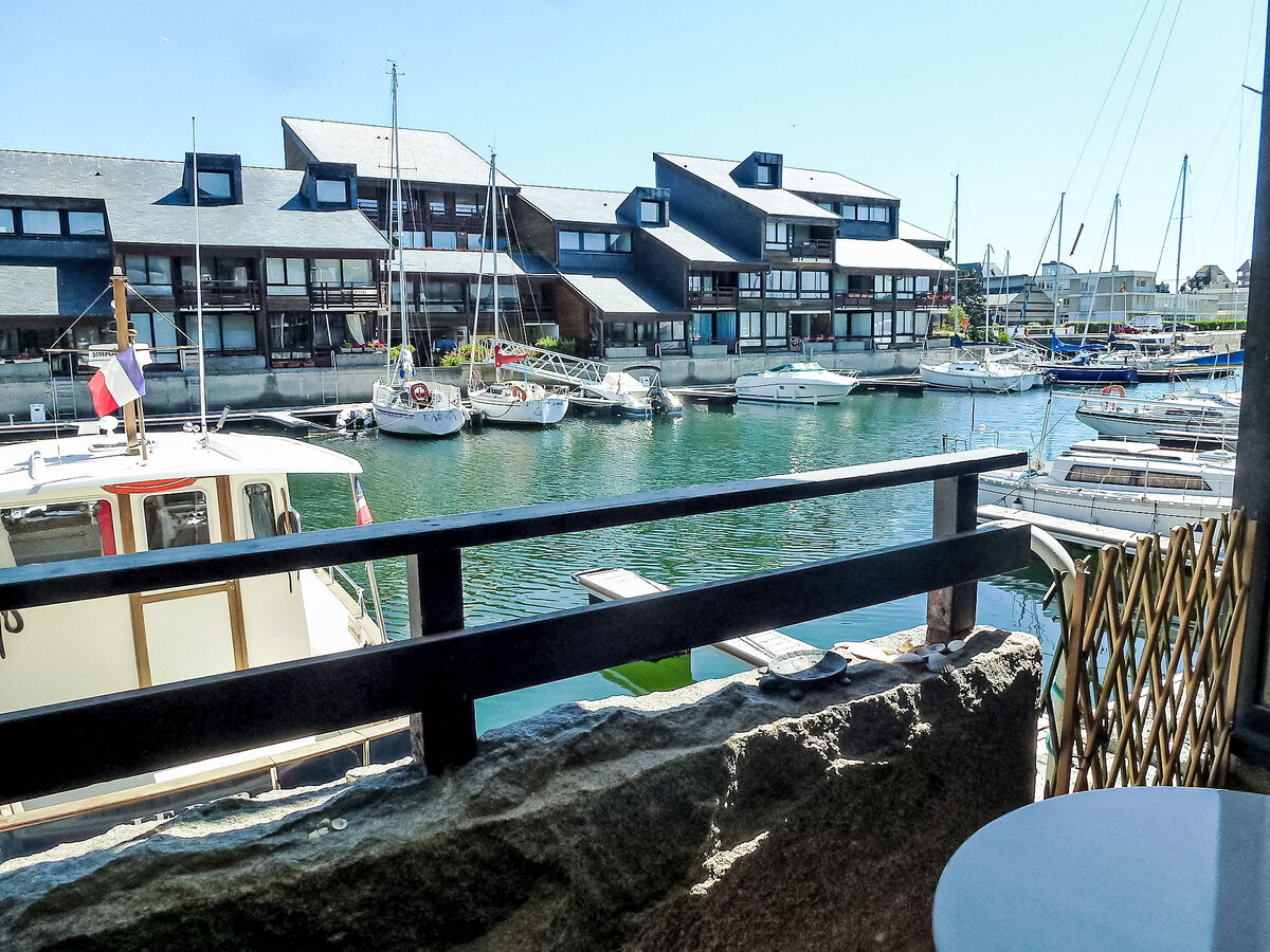Appartement vue port à Deauville, terrasse couverte - Photo 1