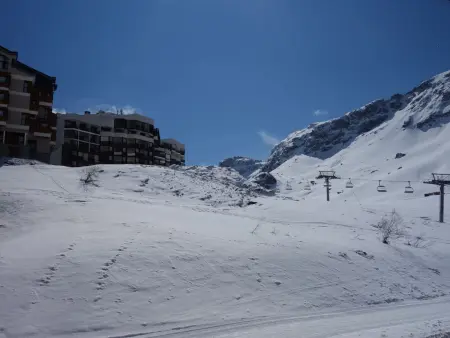Studio 18 m² Tignes, 50 m des pistes de ski : photo 14