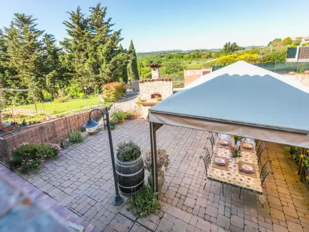 Maison Metallo à Colle Val d'Elsa, piscine et vue sur la Toscane : photo 46