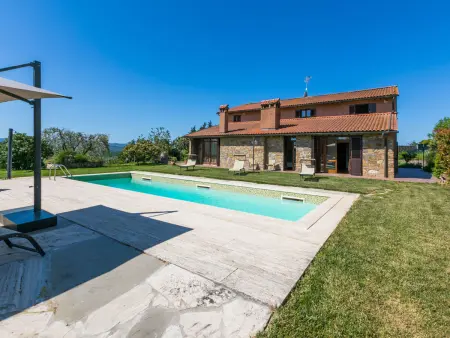 Maison Metallo à Colle Val d'Elsa, piscine et vue sur la Toscane : photo 52