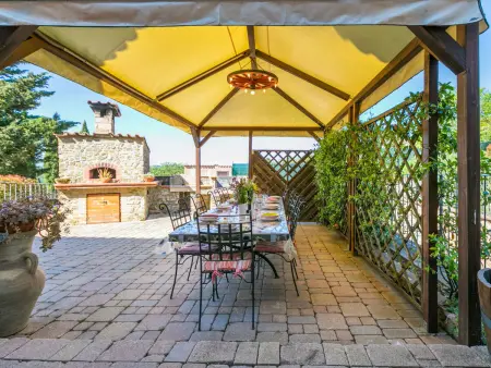 Maison Metallo à Colle Val d'Elsa, piscine et vue sur la Toscane : photo 53