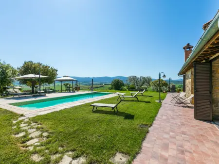 Maison Metallo à Colle Val d'Elsa, piscine et vue sur la Toscane : photo 56