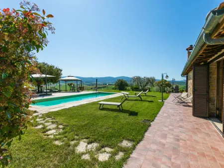 Maison Metallo à Colle Val d'Elsa, piscine et vue sur la Toscane : photo 58