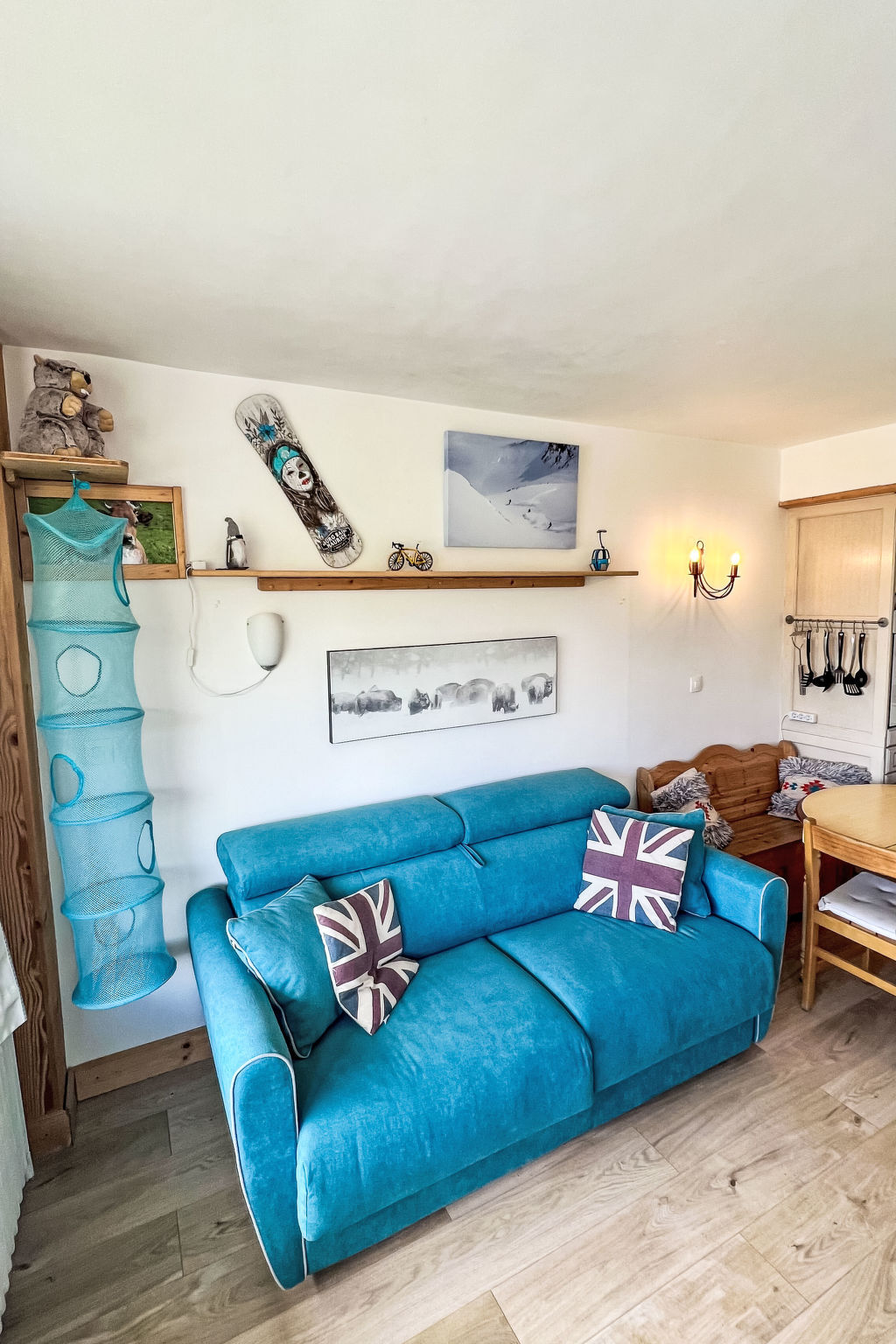 Le Slalom - Studio 28 m² vue lac à Tignes - Photo 13