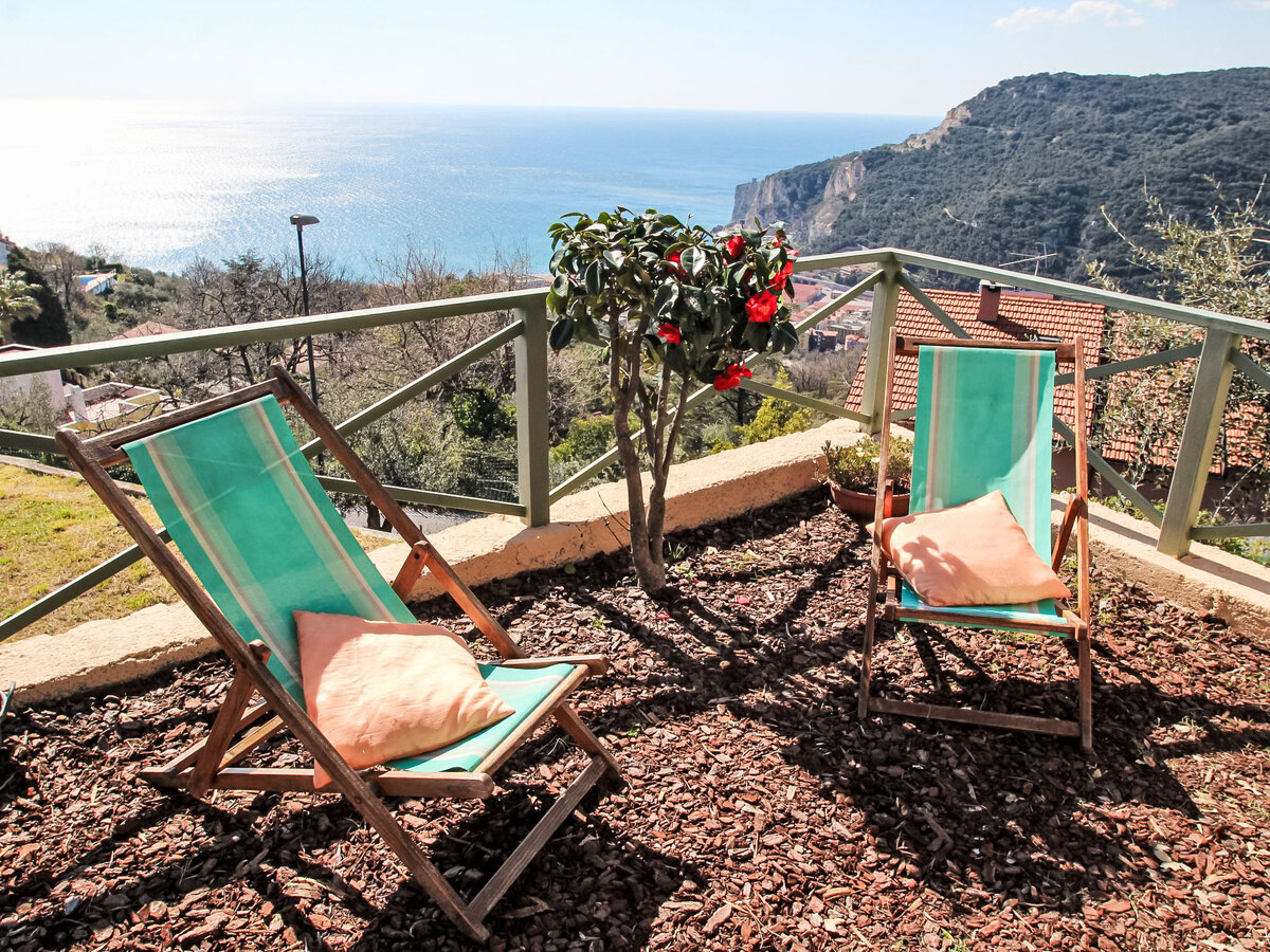 Villa Sara à Finale Ligure, vue panoramique mer - Photo 29