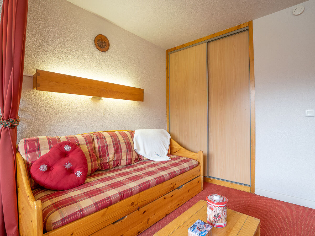 Studio aux Ménuires, 6e étage vue pistes, domaine 3 Vallées - Photo 2