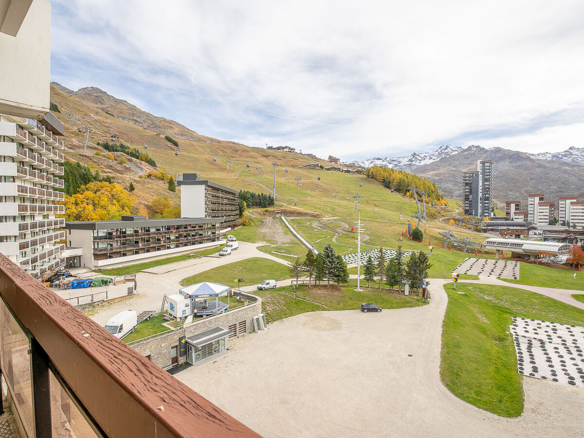 Studio aux Ménuires, 6e étage vue pistes, domaine 3 Vallées - Photo 12
