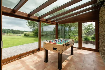 Villa A la Clairette à Brisy, sauna et loisirs : photo 10