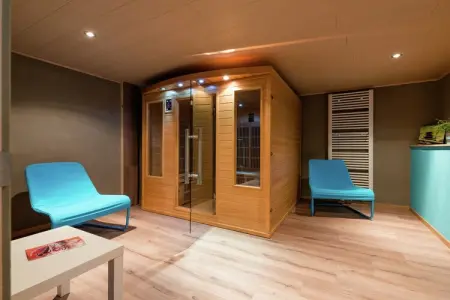 Villa A la Clairette à Brisy, sauna et loisirs : photo 30