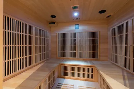 Villa A la Clairette à Brisy, sauna et loisirs : photo 31