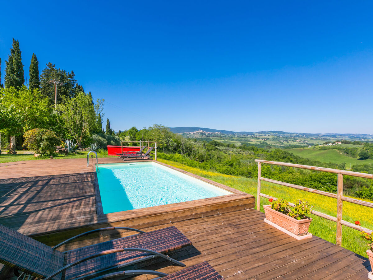 Podere San Lorenzo – Gîte 8 pers. vue San Gimignano - Photo 48