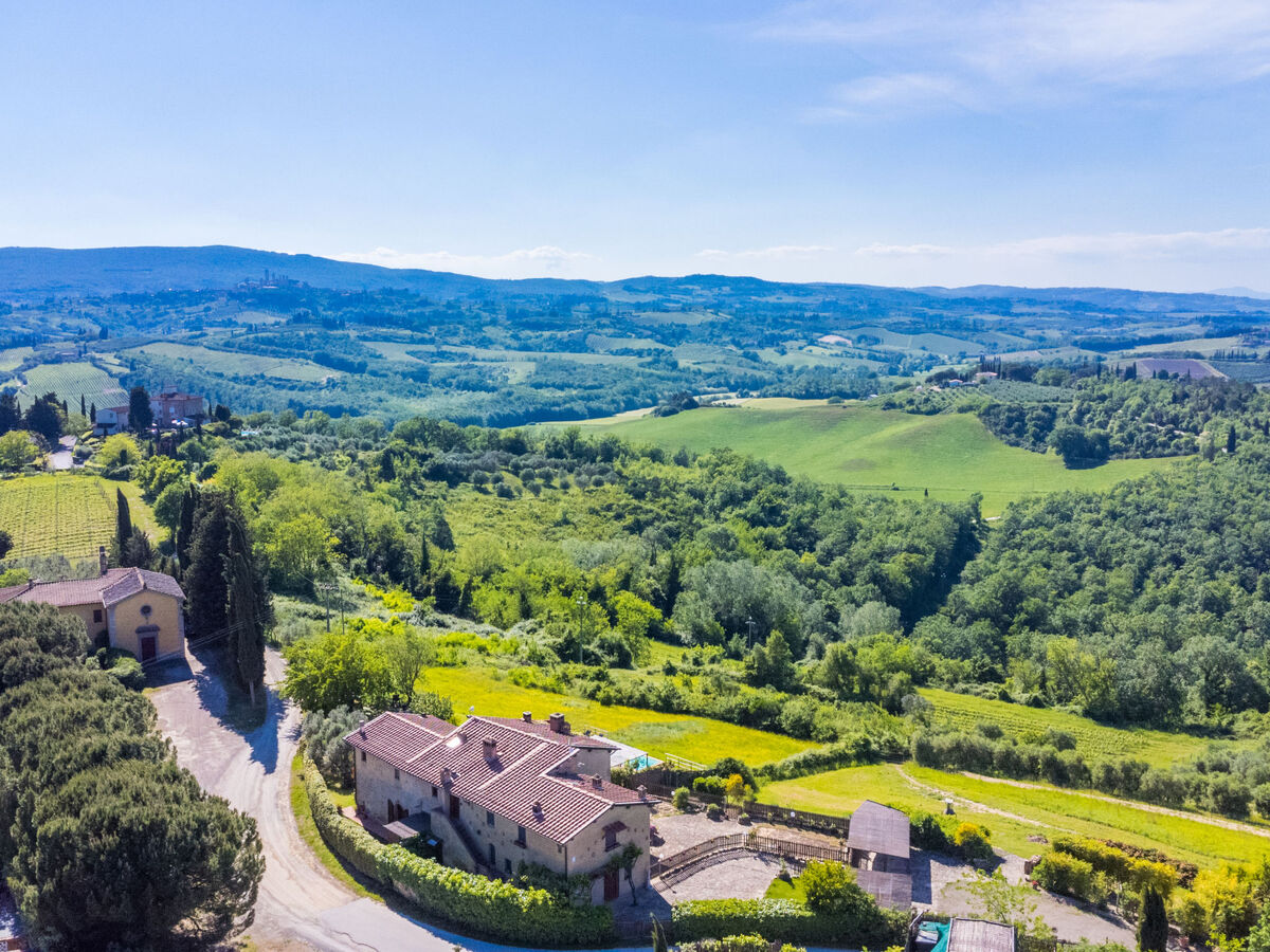 Podere San Lorenzo – Gîte 8 pers. vue San Gimignano - Photo 50