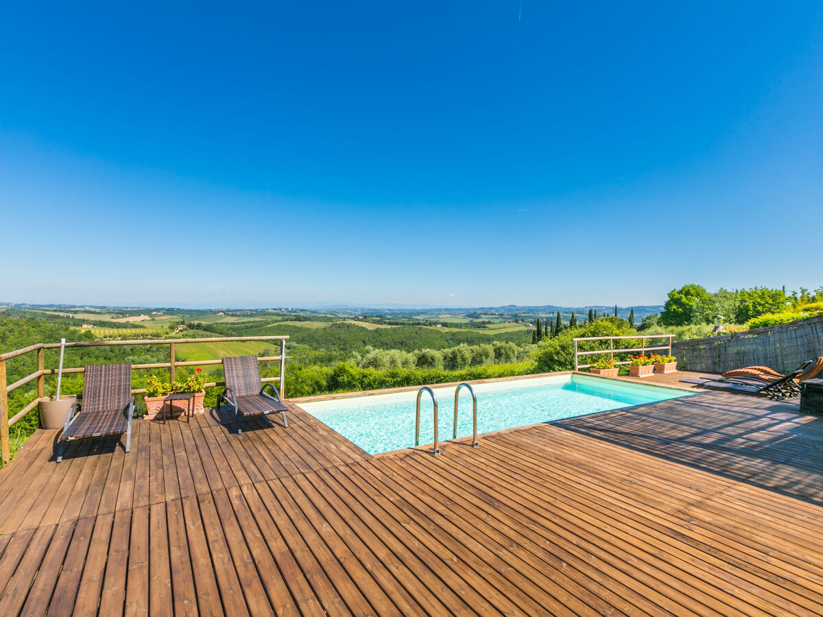 Podere San Lorenzo – Gîte 8 pers. vue San Gimignano - Photo 52