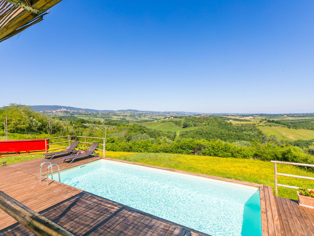 Podere San Lorenzo – Gîte 8 pers. vue San Gimignano - Photo 56