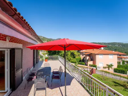 Maison Katarina à Lovran – terrasse vue mer : photo 22