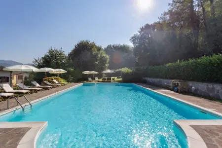Villa Eugenia - 10 chambres, piscine et sauna en Toscane : photo 12