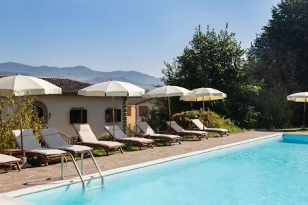 Villa Eugenia - 10 chambres, piscine et sauna en Toscane : photo 13