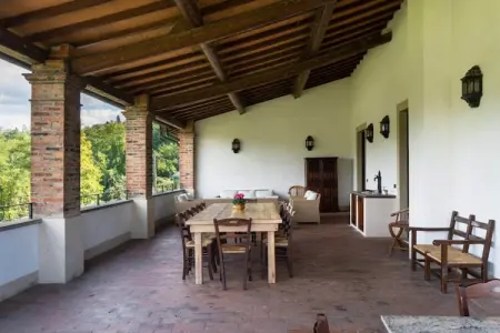 Villa Eugenia - 10 chambres, piscine et sauna en Toscane : photo 43