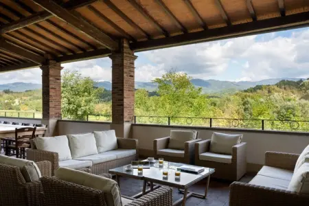Villa Eugenia - 10 chambres, piscine et sauna en Toscane : photo 47