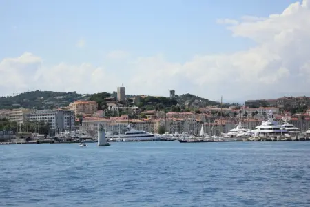 Vue mer, Villa pittoresque à Cannes avec piscine privée - Photo 32