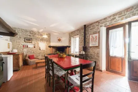 Partitoio Panorama, Chalet rustique avec piscine : photo 3