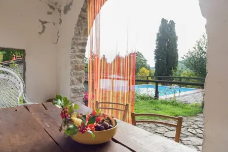 Partitoio Panorama, Chalet rustique avec piscine : photo 25