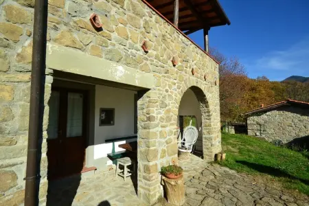Partitoio Panorama, Chalet rustique avec piscine : photo 28