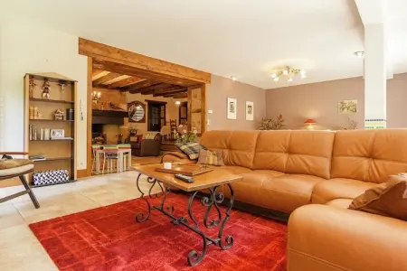 Les Raneaux : maison 12 pers., piscine chauffée et jeux : photo 12