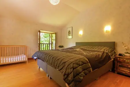 Les Raneaux : maison 12 pers., piscine chauffée et jeux : photo 19