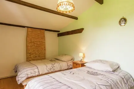 Les Raneaux : maison 12 pers., piscine chauffée et jeux : photo 21