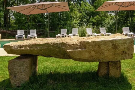 Les Raneaux : maison 12 pers., piscine chauffée et jeux : photo 31