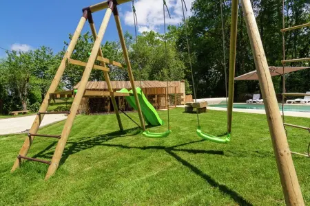 Les Raneaux : maison 12 pers., piscine chauffée et jeux : photo 33