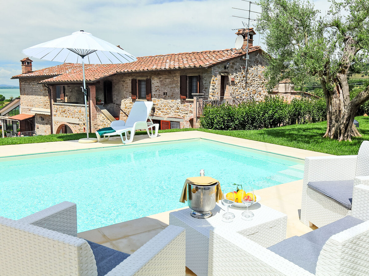 Maison Trasimeno link à 450m du lac, piscine - Photo 1