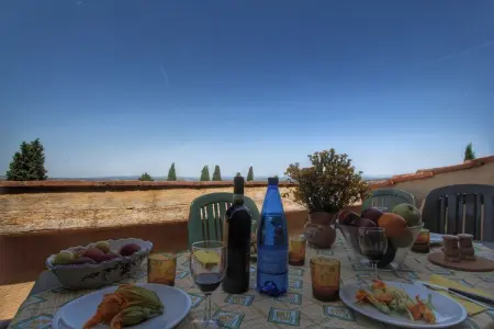 Gîte Arbia : ferme 8 pers, piscine et jardin en Toscane : photo 28