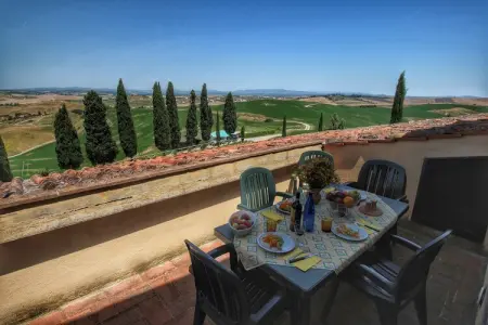 Gîte Arbia : ferme 8 pers, piscine et jardin en Toscane : photo 29