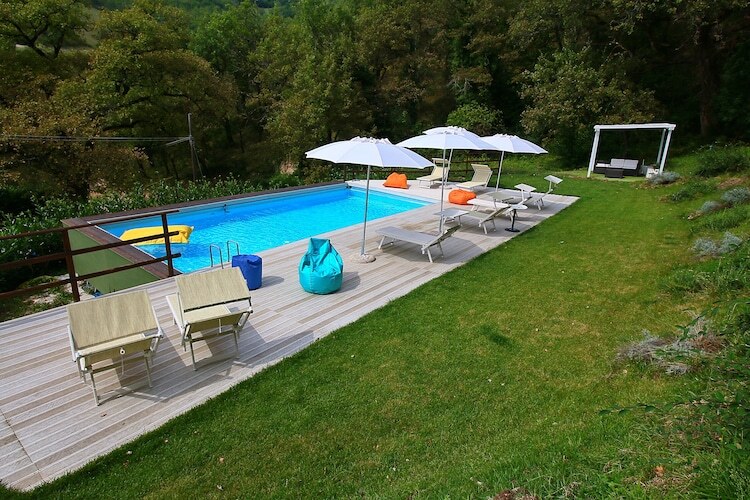 Casa Argento, villa avec piscine panoramique à Fabriano - Photo 10
