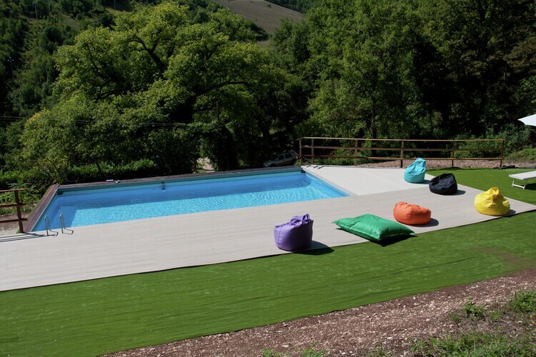 Casa Argento, villa avec piscine panoramique à Fabriano - Photo 13