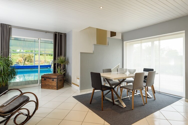 L'Estuaire – Maison 8 pers. piscine chauffée à Plouguin - Photo 22