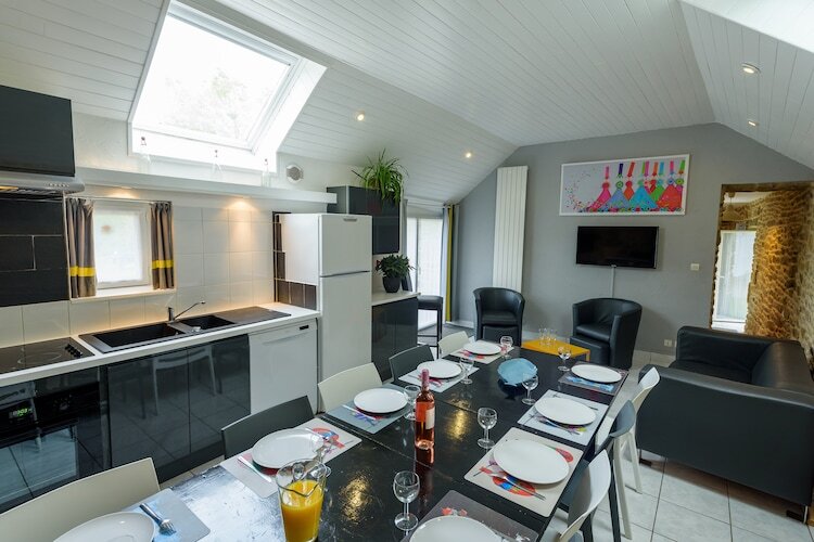 Le Trio : 3 maisons avec piscine chauffée à Plouguin - Photo 18
