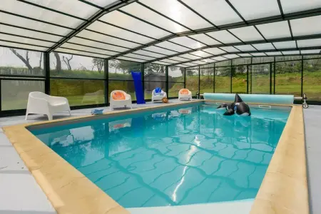Le Trio, Maison de vacances avec piscine privée - Photo 7